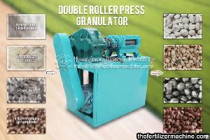 Double Roller Press Granulator Huaqiang Fertilizer Roller Pelletizer