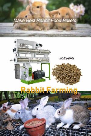 Making The Best Rabbit Food Pellets With Animal Feed Mill
