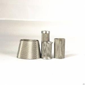 Stainless Steel Single-layer Nets Pipe Filter Elements