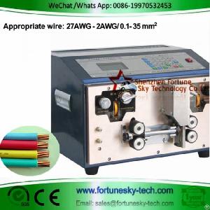 27awg 2awg 0 1 35sqmm wire stripping machine