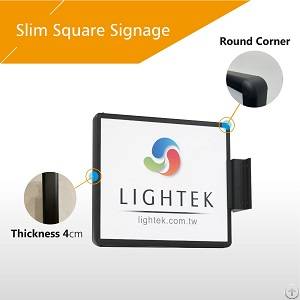 led light box wall mount outdoor
