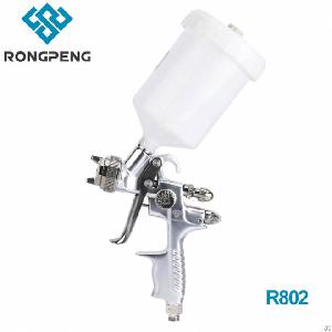 Rongpeng R802 Hvlp Spay Gun Painting Gun Gravity Feed Water Based Airbrush