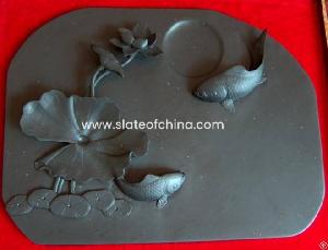 Chinese Painting Inkstone Slate From Slateofchina