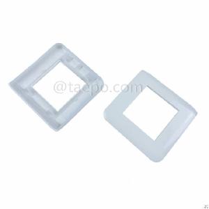 80mm French Style Network Faceplate Frame Compatible With Metal Bracket And Insert From Cn Factory