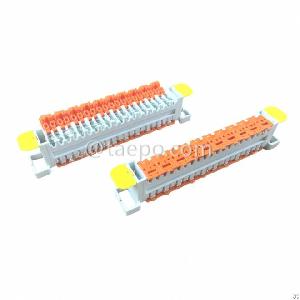 Ten Pair Gel Filled Qcs Quick Connection System Terminal Block With Good Price From Cn Factory Taepo