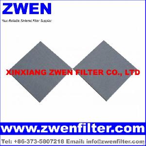 Sintered Mesh Filter Plate