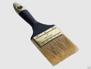 wood handle bristle paint brush