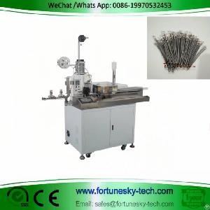 multi cut strip twist tin 5 wire terminal crimping machine