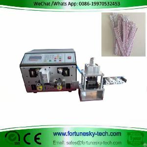 Automatic Ribbon Cable Cutting Stripping Splitting Machine