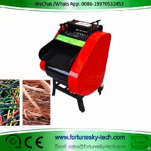 scrap cable stripping machine