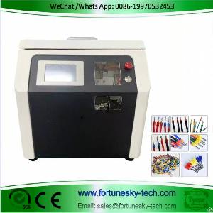 wire threading stripping ferrule crimping machine