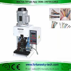 benchtop multicore cable stripping crimping machine