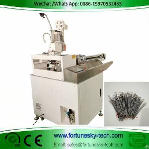 5 wire multi cut strip twist tin crimping machine