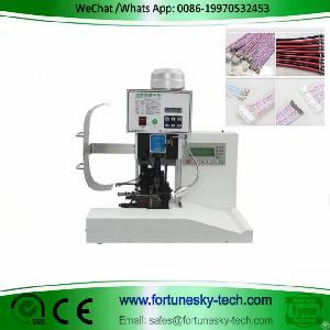 Ribbon Cable Splitting And Terminal Crimping Machine With Counter