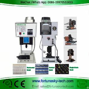 versatile wire terminal crimping machine