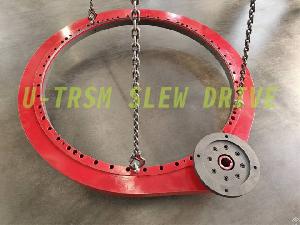 Our 43inch Outer Gear Slewing Drive With Special Flange