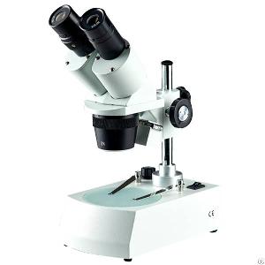 Stereo Microscope Wf10x Wf20x Eyepieces 10x60x Magnification 1x3x Objectives, Upper Lower Light