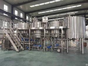 automated turnkey brewery solutions 10hl 30hl brewing system