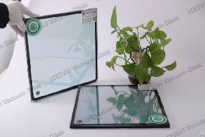 0.6w / M2 K U Value Vacuum Insulated Glass 12.4mm Vacuum Glass For Passive House Windows