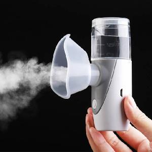 Mericonn Rechargeable Portable Mesh Nebulizer For Respiratory Asthma With 25ml Capacity