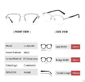 Custom Size Eyeglass Frames