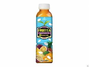 Tropical Passion Fruit Coconut Jelly Fruit Tea Drink
