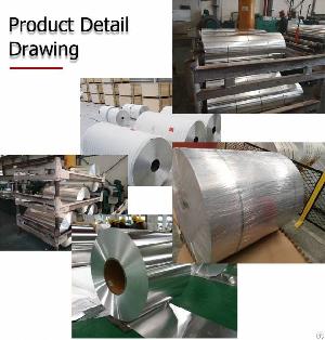 Customized High-quality Waterproof Aluminum Foil Iso Ce 8011 8006 3003 Industrial Aluminum Foil Roll