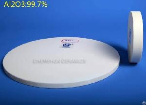 sapphire lapping wafer polishing plate turn table chemshun ceramics