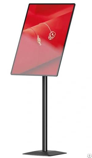 Magnetic Floor Stand Pedestal Sign Holder Stand For Retail Store