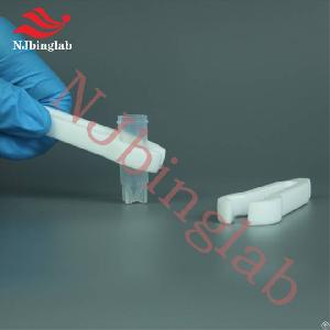 njbinglab customized ptfe tweezers pick up pfa vials pollution