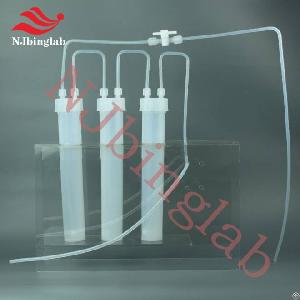 njbinglab pfa hydrogen absorption apparatus 375ml 3 valve