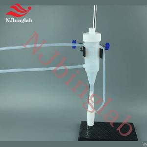 Njbinglab Pfa Pressure Equalizing Addition Funnel, Autoclavable / Graduated / Pfa