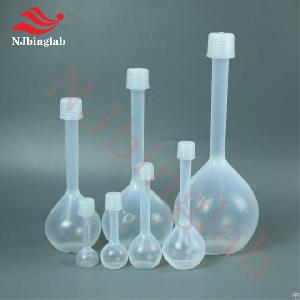 njbinglab pfa volumetric flask 25ml translucent hf resistant icp ms