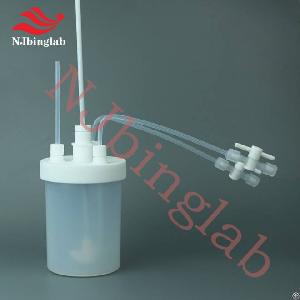 Njbinglab Pfa Wide Mouth Reaction Vessel, Unaffected By Chemicals Such As Nitric