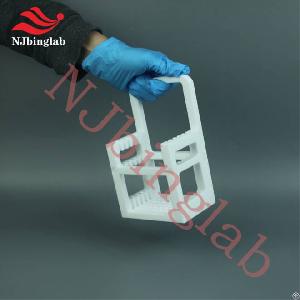 Njbinglab Ptfe Photomask Cleaning Cassettes, 4 And 5 Inches, Hf Resistant