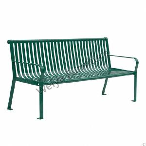 park commercial steel iron bench seat