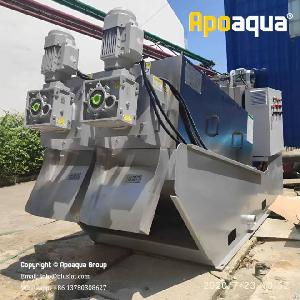 apoaqua power plant sludge dewatering machine