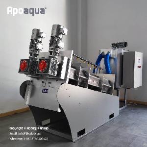 brewery sludge multi disc screw press