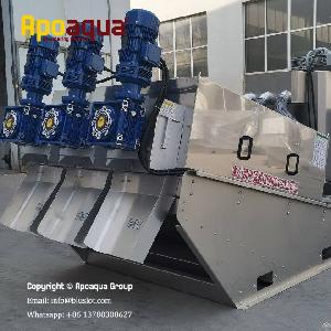 Multi Disk Screw Press For Municipal Sludge Management