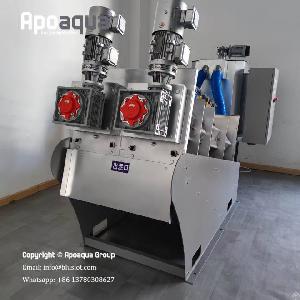 Screw Press Dewatering Machine For Hospital Wastewater