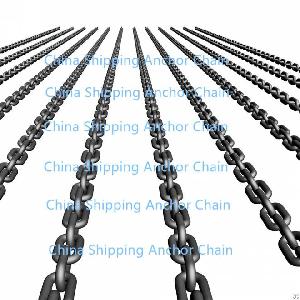 offshore mooring chain 64mm stud link