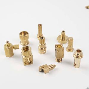 brass pipe fittings cnc machining turning milling