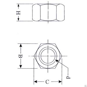 Din934 Hex Nut