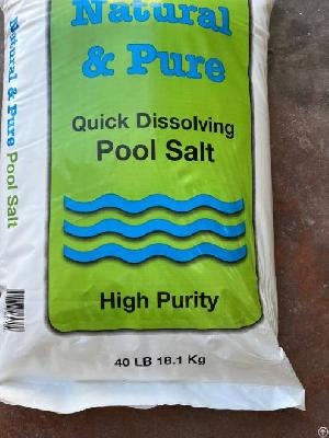 dissolving pool salt