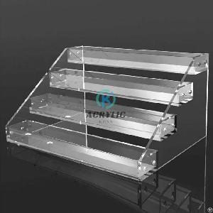 clear acrylic display rack