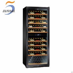 sunnai wholesale compressor freestanding built wine cooler