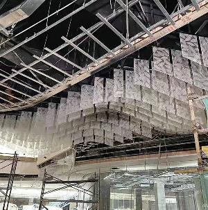 resin board translucent ceiling