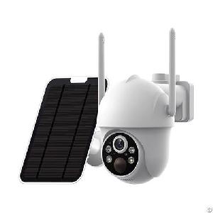 4g Solar Battery-powered Pan And Tilt Security Camera