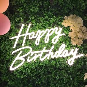 Happy Birthday Custom Neon Sign