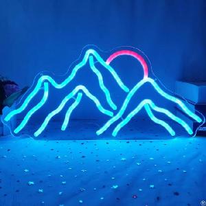 Mountain Neon Sign